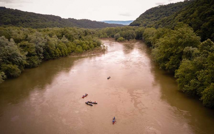 canoeing trip for teens near baltimore 